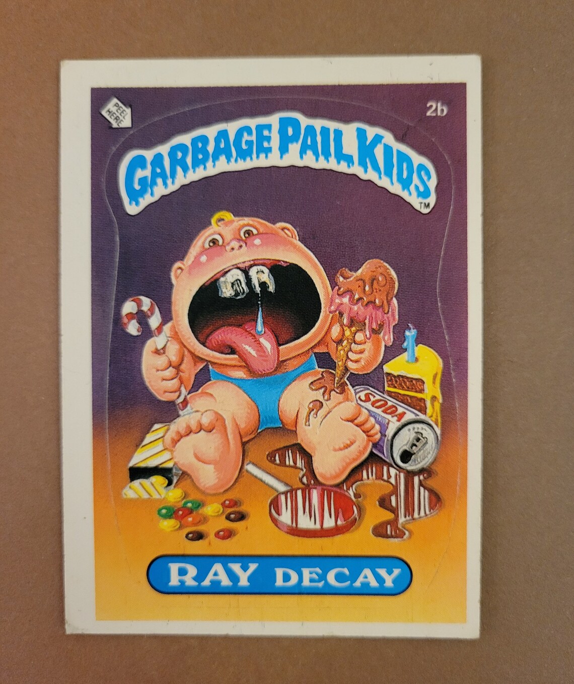 Original Garbage Pail Kids Series 1 Trading Card Ray Decay Etsy