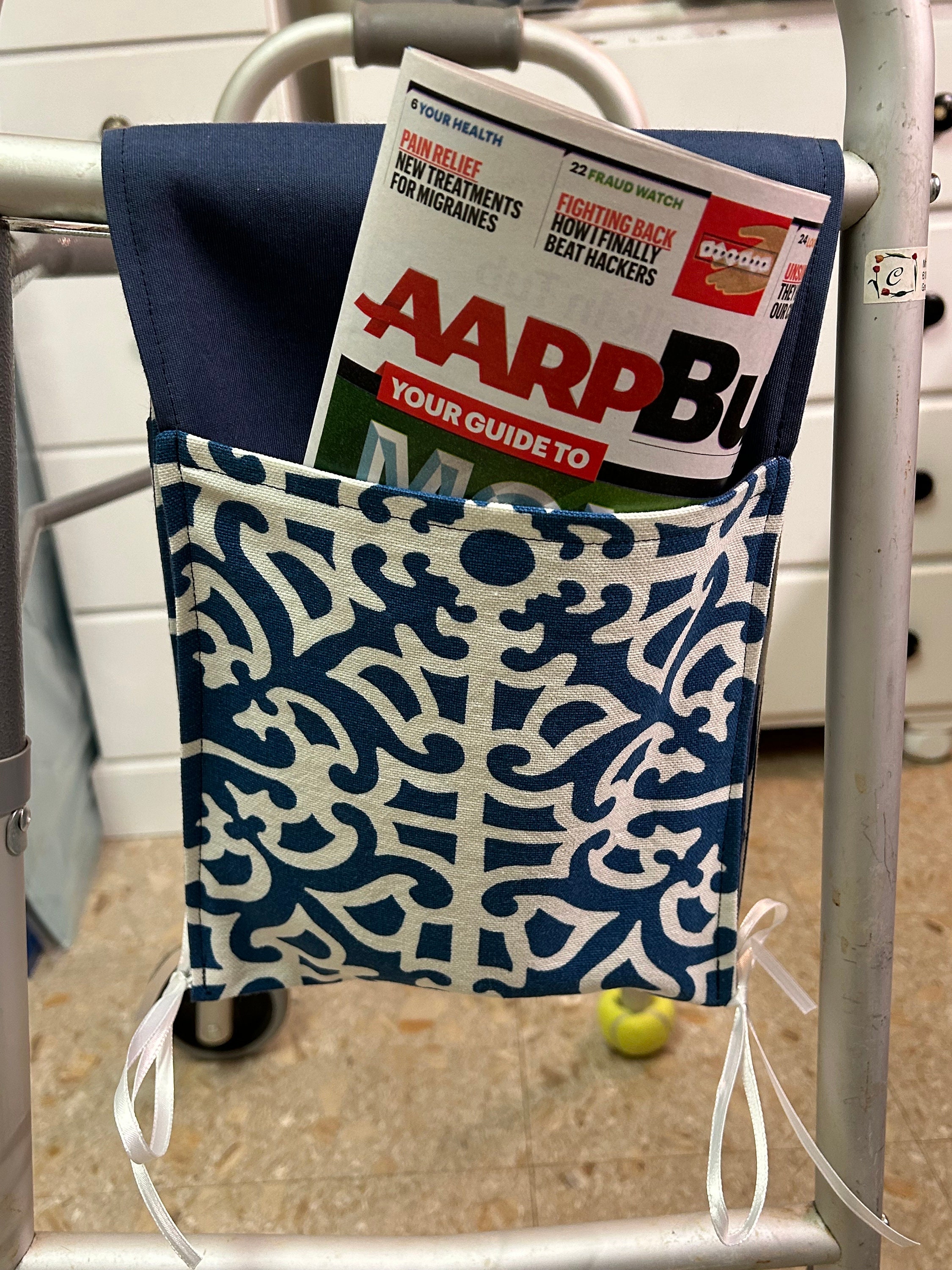 Walker Bag, Walker Caddy, Walker Side Bag, Walker Tote Bag, Walker