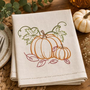 Pumpkin #18 Machine embroidery design Halloween Instant Download Fill Stitch 5 sizes Embroidering Decorative Ornamental Thanksgiving pumpkin