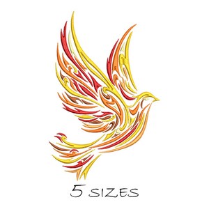 Dove, Bird Silhouette, Monochrome Machine Embroidery Design, Bird outline, Bird Embroidery, Dove Embroidery Design, Instant Download