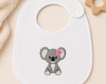 Koala Machine embroidery design Cute forest animals Instant Download Fill Stitch 7 sizes Embroidering fill Wildlife nature Woodland Nursery