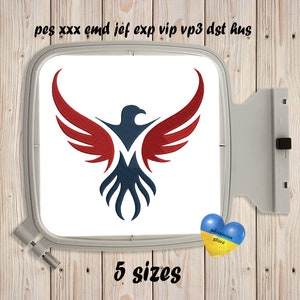Adler Silhouette, Maschinenstickerei, Vogel Umriss, Vogel Stickerei, Adler, Stickerei, sofort Download