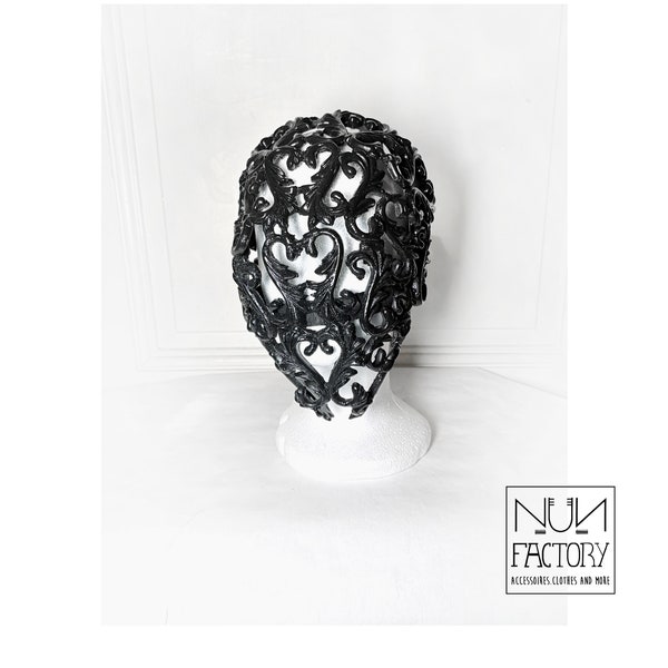 Black BaroQ Mask/ Masque Baroque Noir