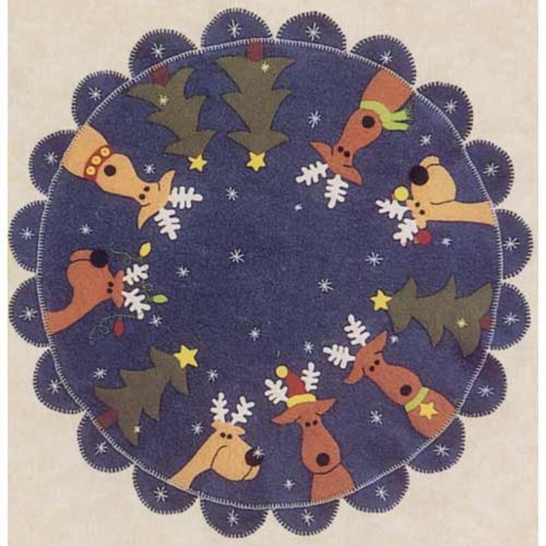 Wool Reindeer Christmas Pattern  28  Reindeer image 0