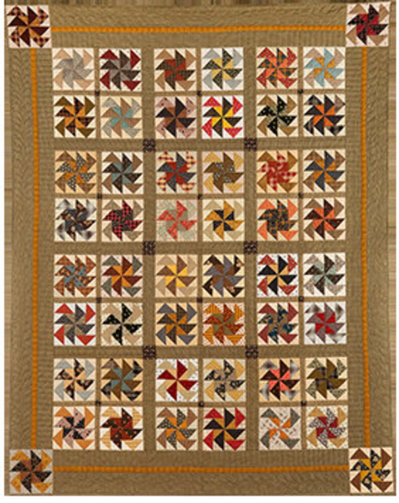Civil War Quilt Pattern  Timeless Traditions  As The Wind image 0