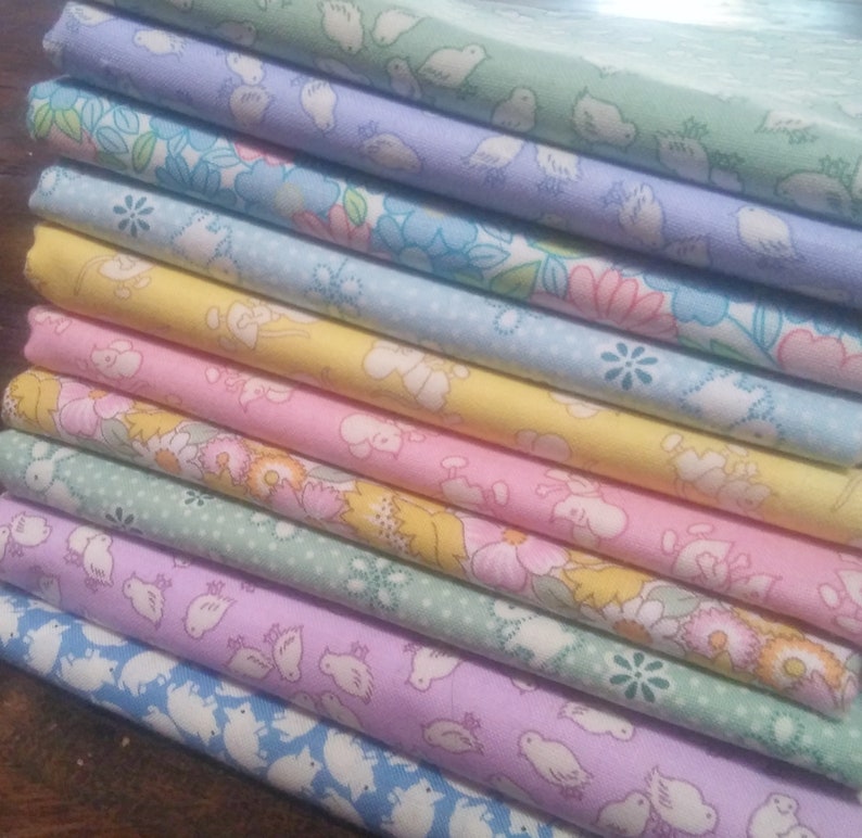 Reproduction 1930's Fat Quarter Bundle  10 fat quarters  image 0