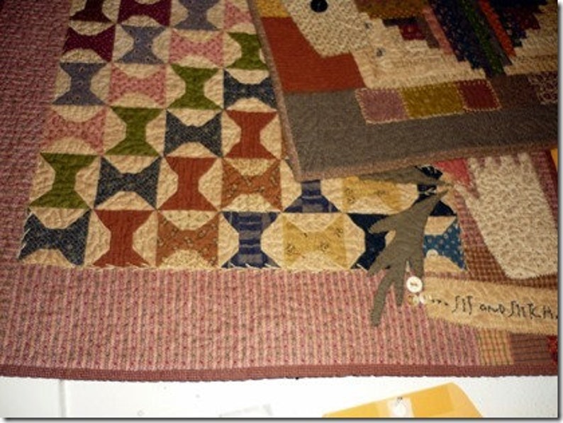 Cheri Payne Quilt Pattern  Sit and Stitch  2 patterns in one image 0
