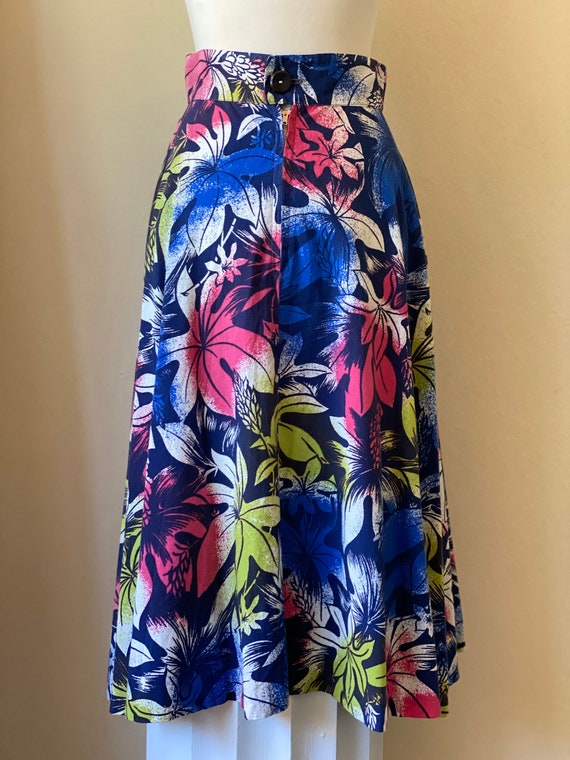 Vintage Graff Sportswear 1940s Tropical Aloha Skir