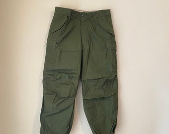 Vintage 60s 70s Army Pants US Military Cargo Field Trouser M Vintage 60s 70s Army Pants US Military Cargo Field Trouser M