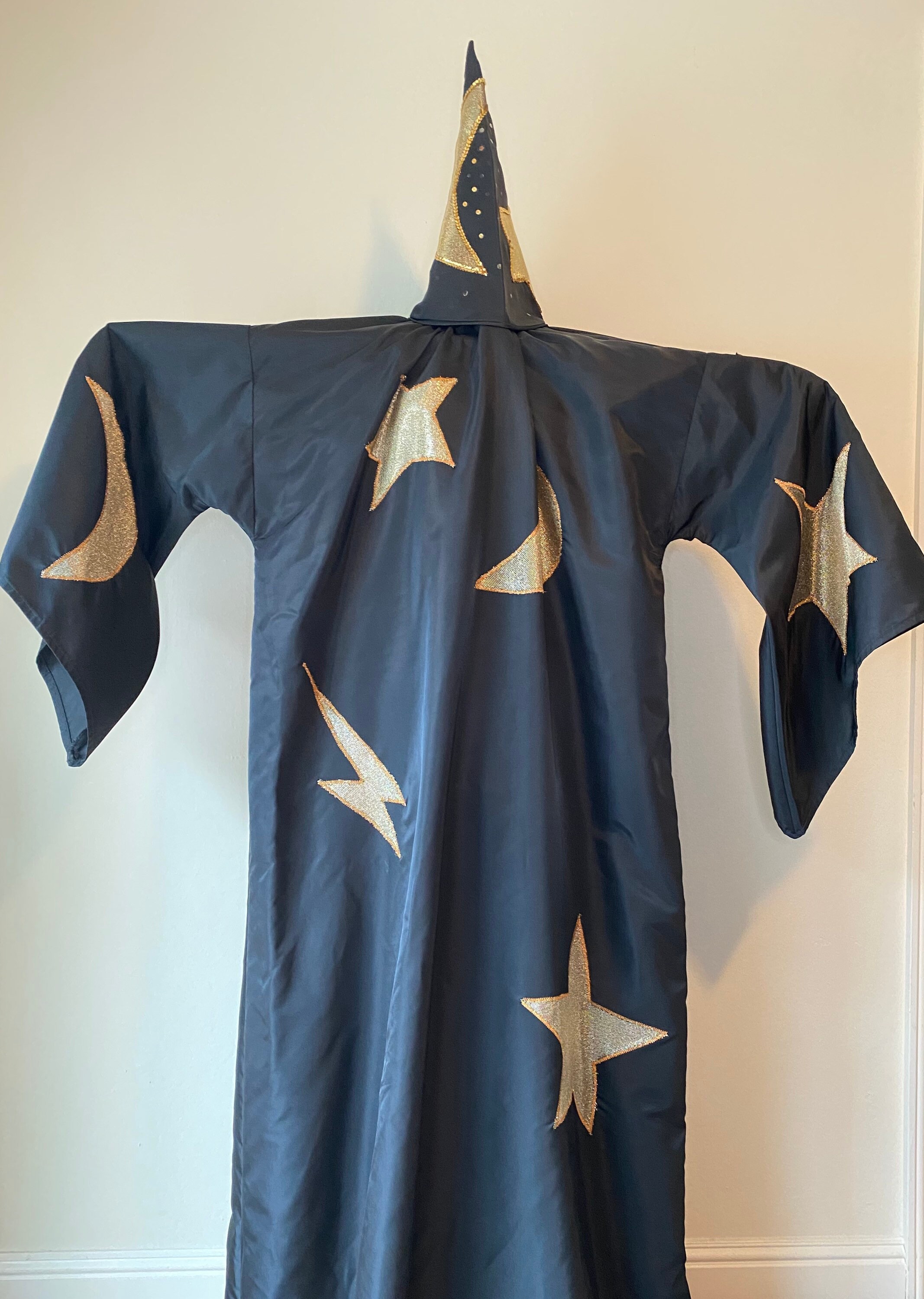 Handmade XL Wizard Robe and Hat with Oversized Latex Mask Etsy