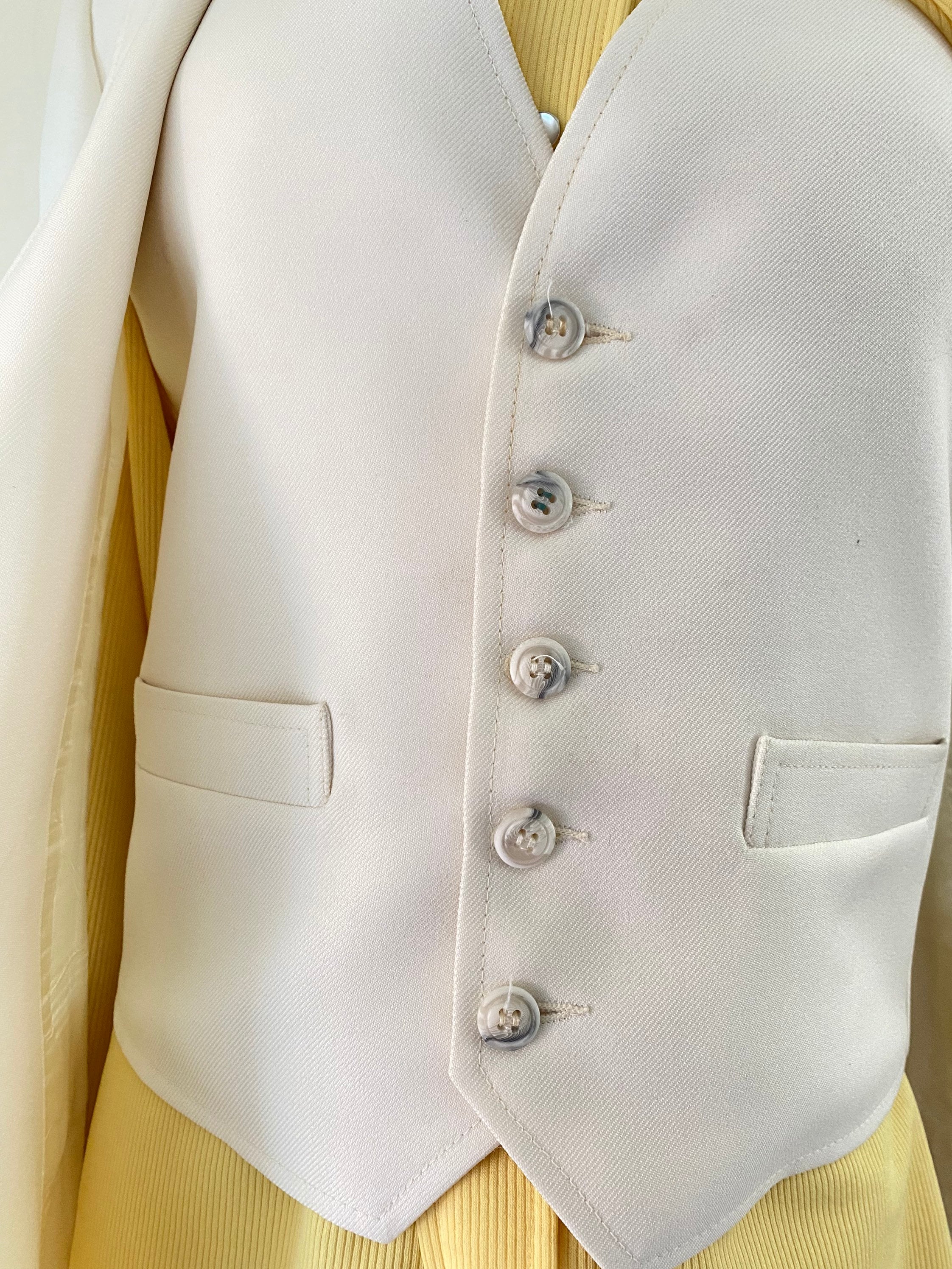 70s 3ピースヴィンテージセットアップ Angel Flight 70s velvet Angels Flight mens suit 39 31W | DressThatMan
