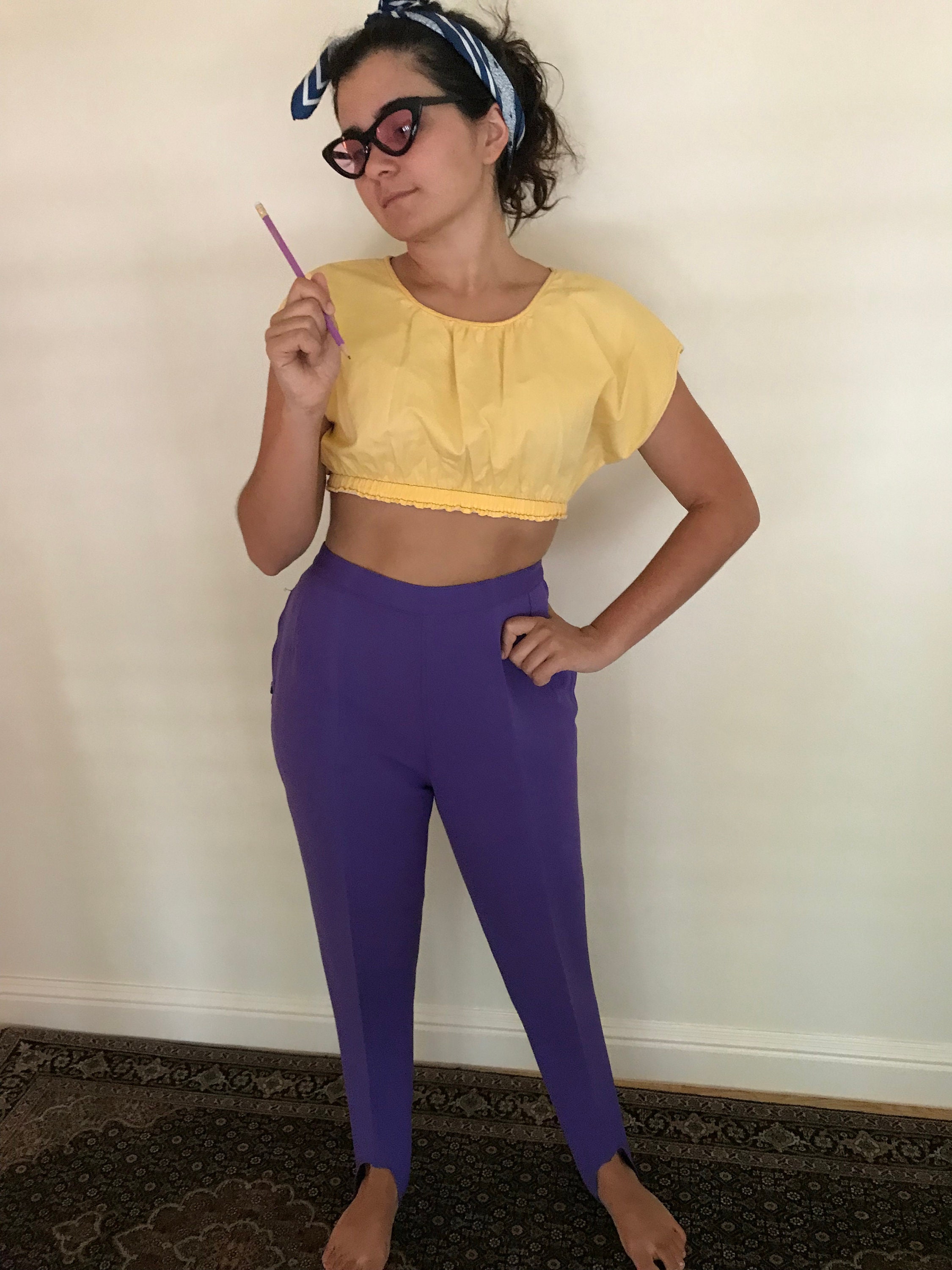 1960s German Cigarette Stirrup Pants 