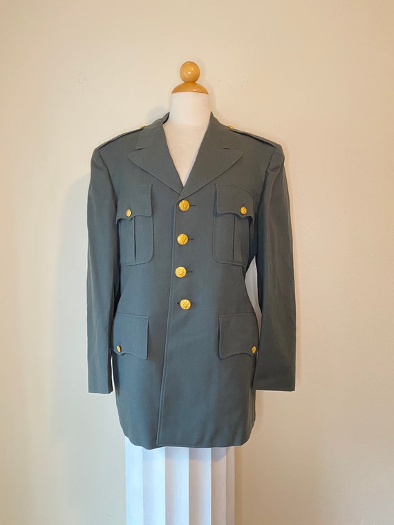 70s US Army Military Dress Jacket 40S