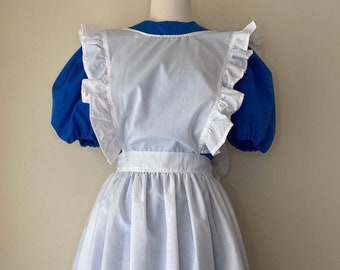 Alice in Wonderland Pinafore Blouse Skirt adjustable