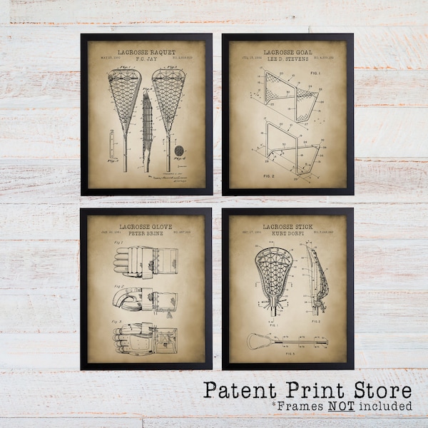 Lacrosse Patent Prints. Vintage Lacrosse Prints. Lacrosse Posters. Lacrosse Art. Gift for Him. Lacrosse Coach Gift. Lacrosse Wall Art. 282