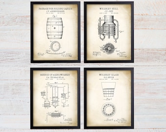 Whiskey Patent Prints. Whiskey Art Print. Man Cave Art. Whiskey Gift. Gift for Him. Whiskey Prints. Man Cave Decor. Man Cave Wall Art. 258
