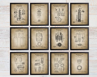 Bourbon Wall Art Etsy
