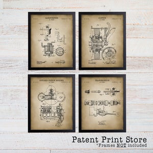 Ford Patent Prints. Henry Ford Patent. Man Cave Art. Mancave. Ford Transmission Patent. Ford Poster. Car Patent Motor Patent. Engine. 140