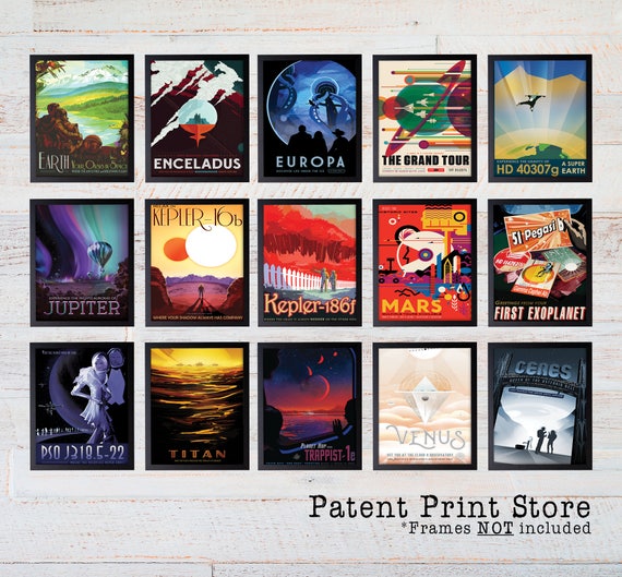 NASA Space Travel Posters. NASA Poster Wall Art. Space Artwork. Nasa Space Tourism. Space Prints. Space Poster Art. Outer Space Decor. 295