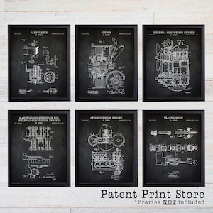 Ford Patent Prints. Henry Ford Patent. Man Cave Art. Mancave. Ford Transmission Patent. Ford Poster. Car Patent Motor Patent. Engine. 141
