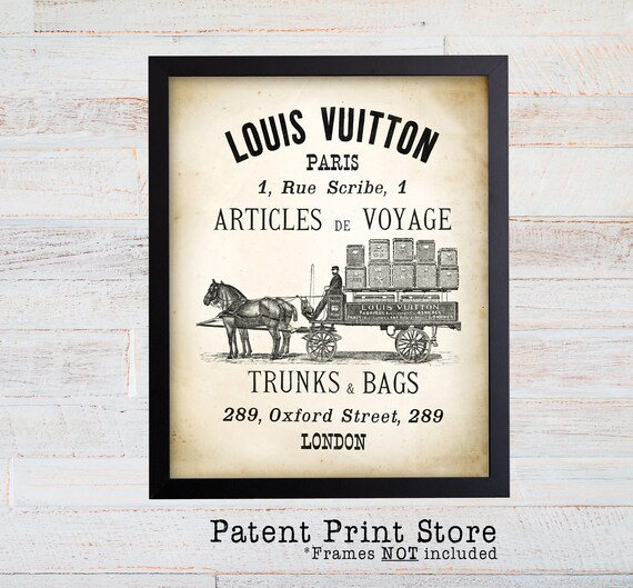 affiche louis vuitton