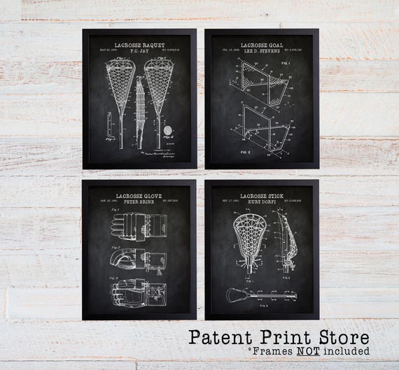 Lacrosse Patent Prints. Vintage Lacrosse Prints. Lacrosse Posters. Lacrosse Art. Gift for Him. Lacrosse Coach Gift. Lacrosse Wall Art. 282