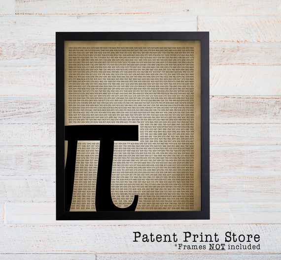 Pi Art Print. Dorm Decor. Math Art. Math Teacher Gift. Dorm Wall Art. Dorm Poster. Pi Print. Mathematics Art. Mathematics Gift. Poster. 111