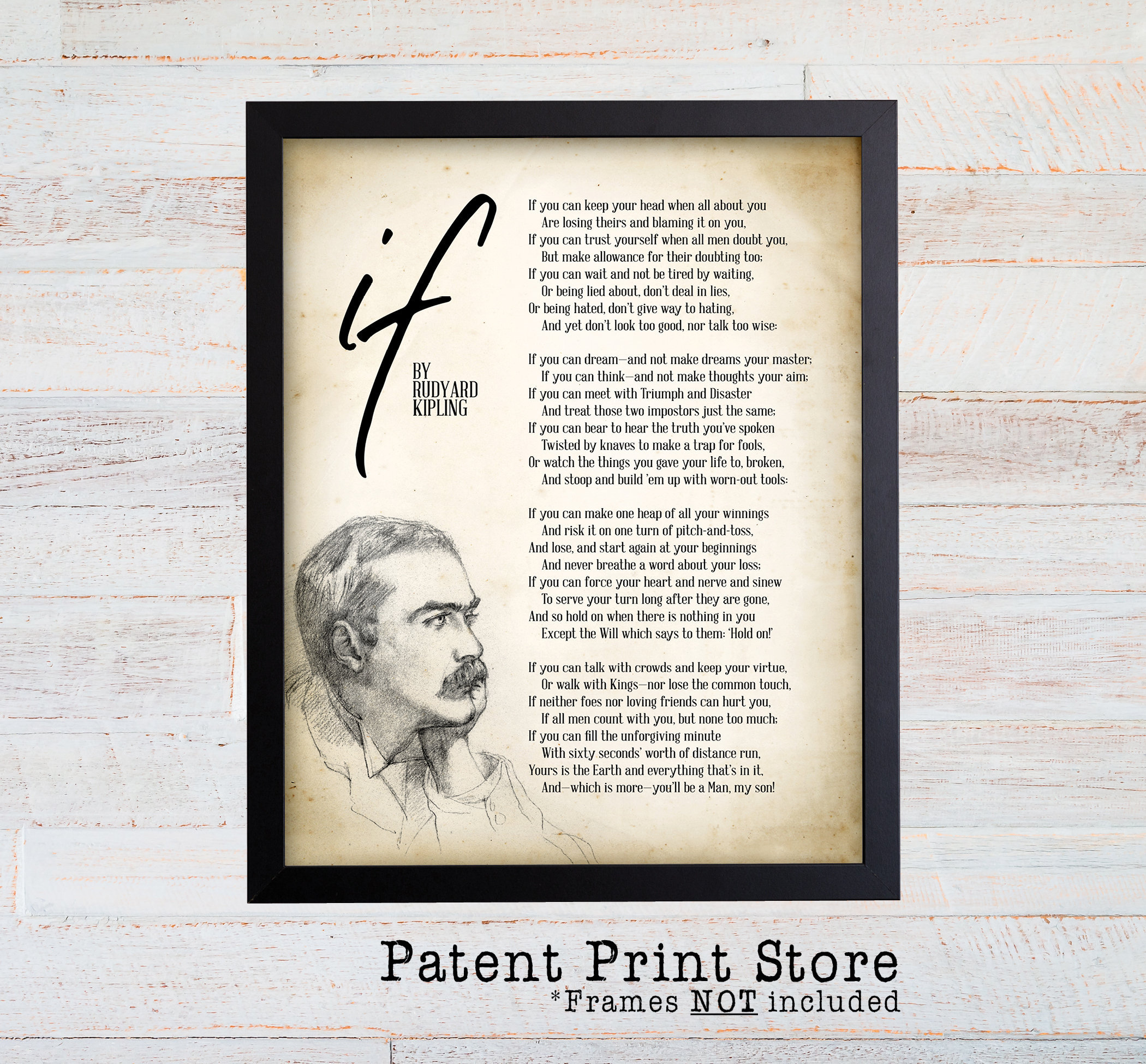 If By Rudyard Kipling Printable