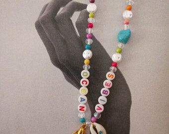 Unique Necklace with Mix of Earthy Toned Unusual Beads – Breathing Colours  Gallery AU