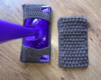 Cotton Reusable Mop Pads Lot of 2 Handmade