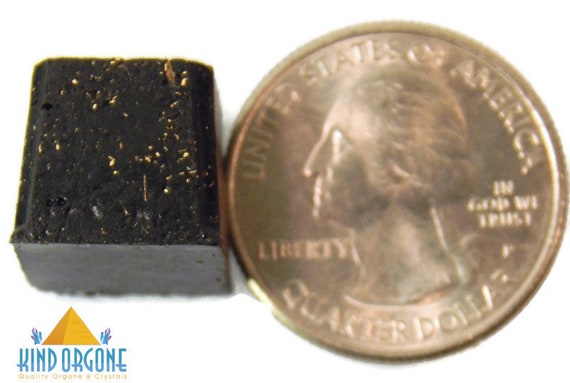 Pick QTY Kind Orgone Mini Cubes Black Sun Quartz Crystals 1//2/" Reiki Energy