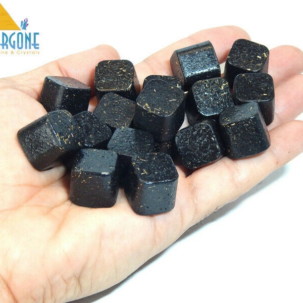 Cúpulas de energía magnética de orgón de sol negro, cantidad de púas, con cristales de shungita de cuarzo, fabricados en EE. UU.