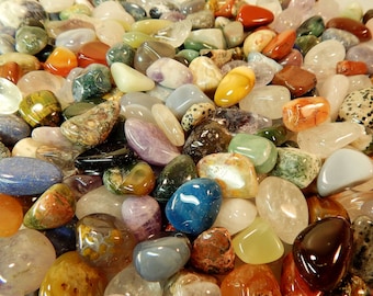 Tumbled Crystals Gemstones Mix Rocks Stones Grade A Natural- Pick Weight