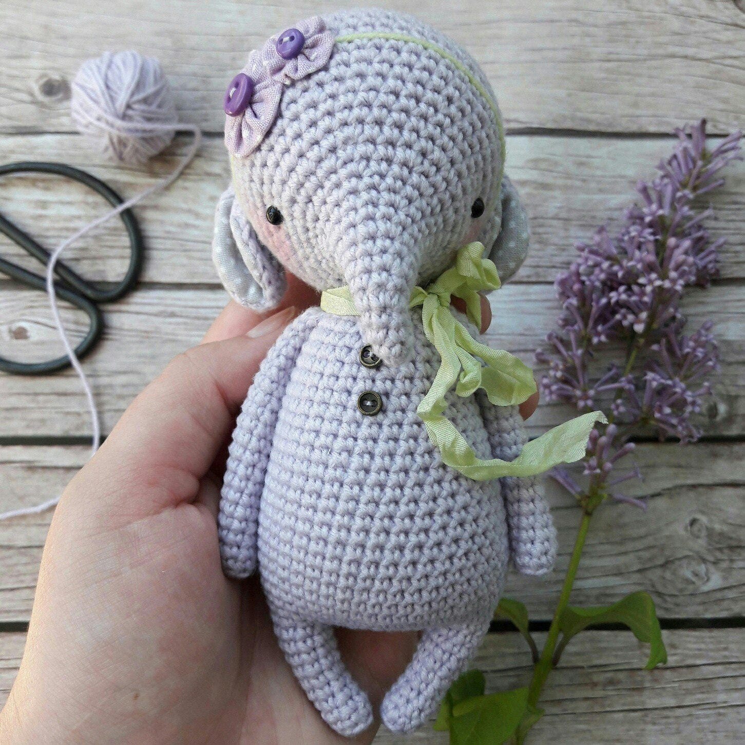ELEPHANT crochet pattern