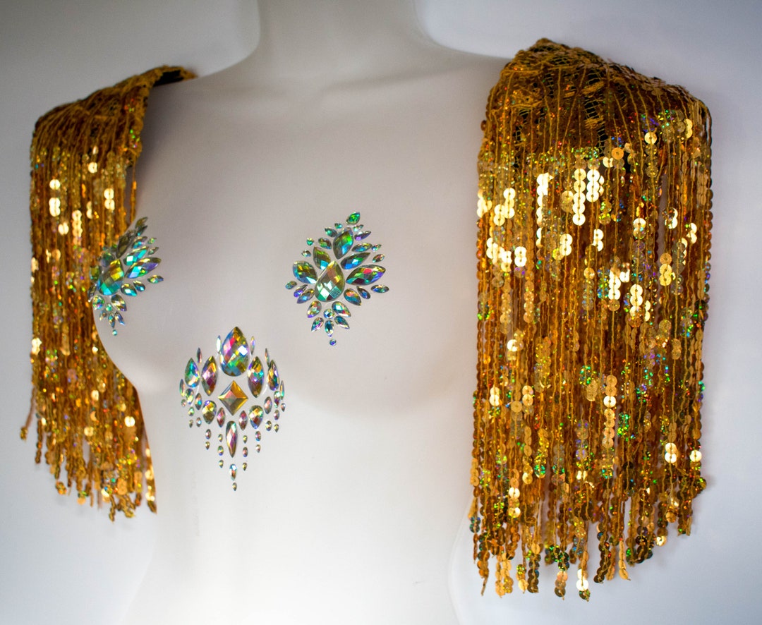 Fever Festival Epaulettes, Gold & Silver main image 0