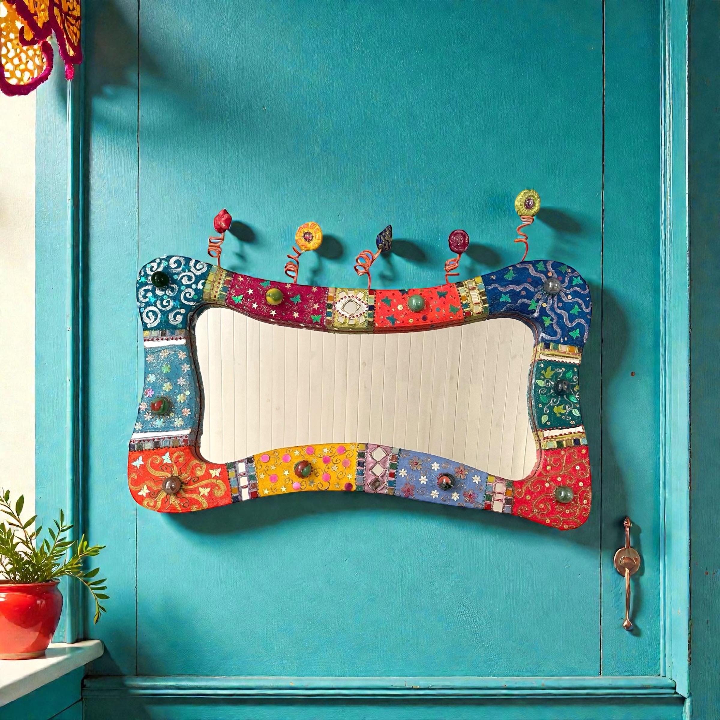 miroir mural design original