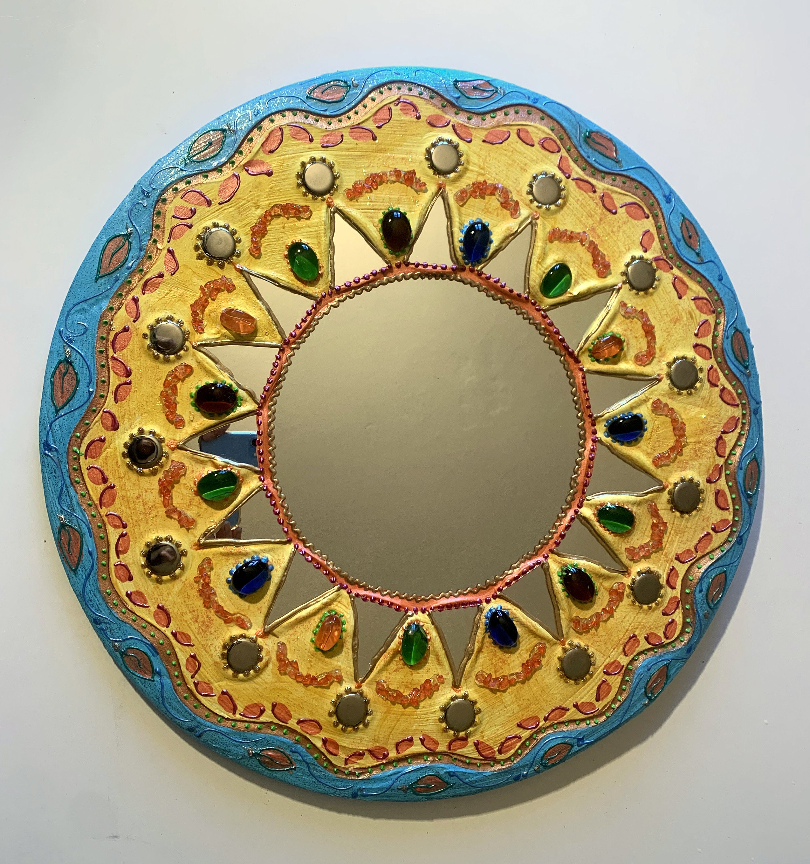 miroir Mural Mosaïque
