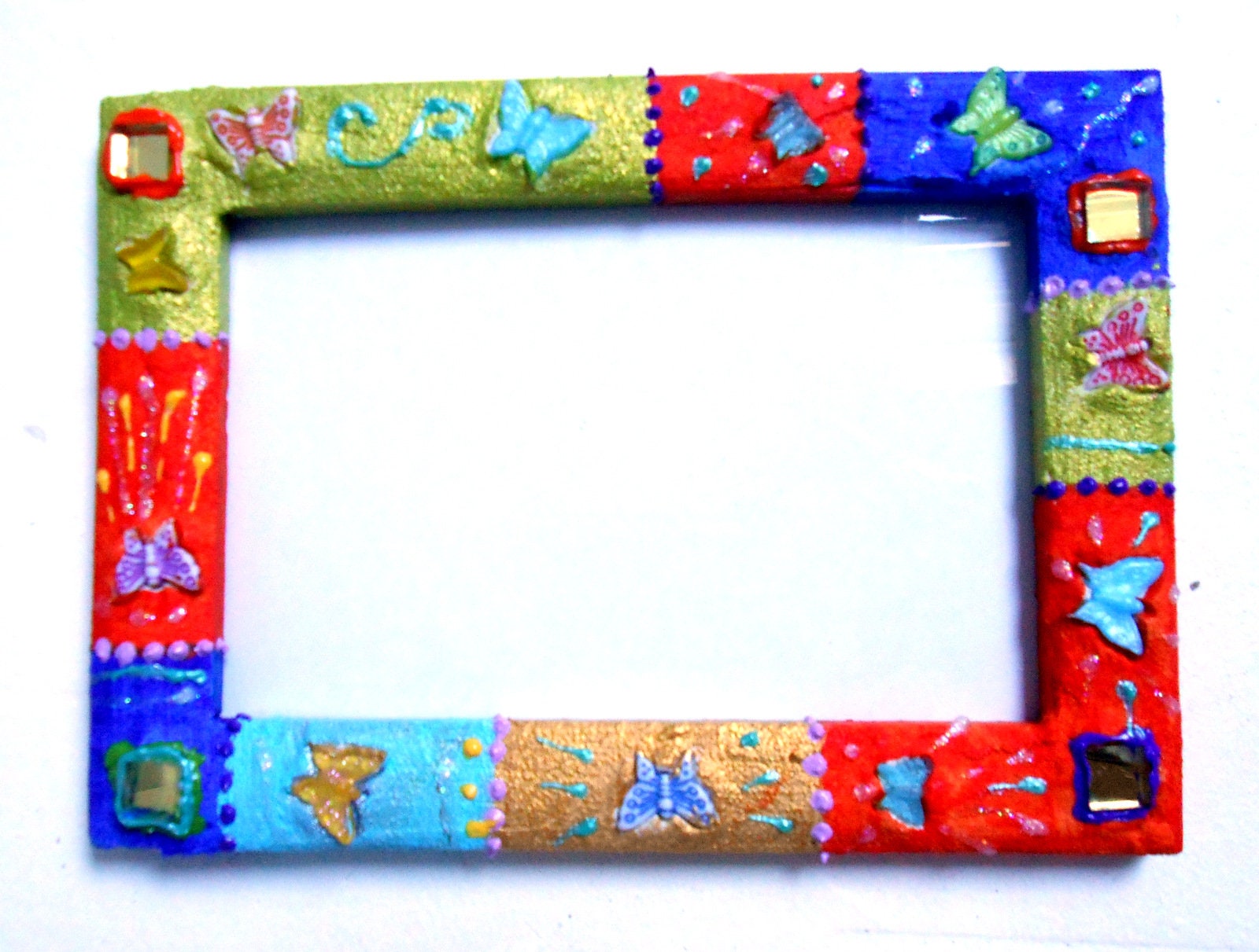 Cadres Photo Uniques Papillons Playmo et Poissons Rouge Cadeau Unique