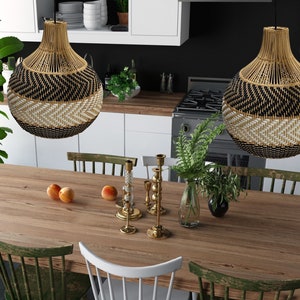 Rattan Pendant Light