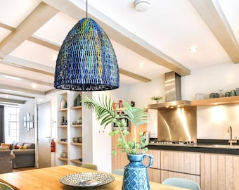 East Hampton Rattan Pendant Light