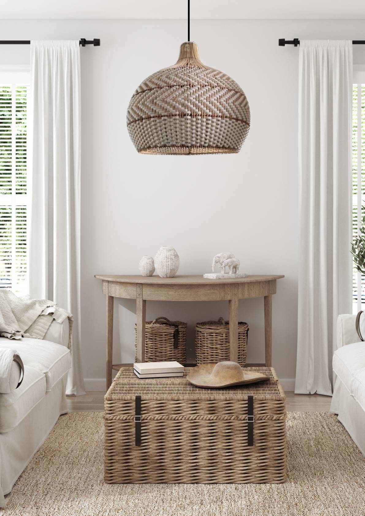 Rattan Pendant Light Chandelier Design Trends - Etsy