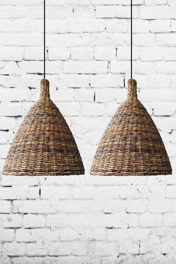Anko By Kmart ClipOn Pendant Lamp Shade Natural