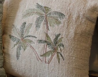 Pillow with palm theme for sofa couch cushion cover Interior Design Trends