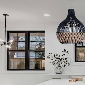 Salt Lake Rattan Pendant Light