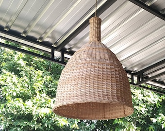 Mauna Lani Woven Rattan Pendant Light