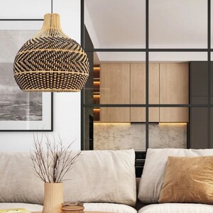 St Tropez Woven Pendant Light