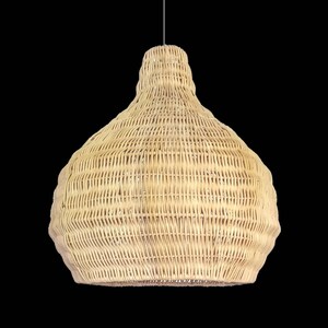 Jake Woven Rattan Pendant Light Kitchen Island Pendant Lighting Chandelier image 5