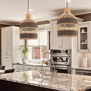Finley Rattan Pendant Light