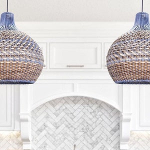 Hamptons Rattan Pendant Light