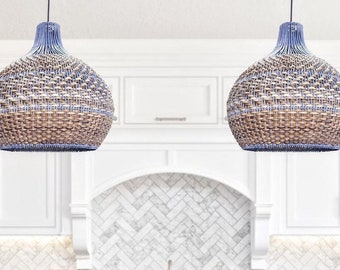 Hamptons Rattan Pendant Light